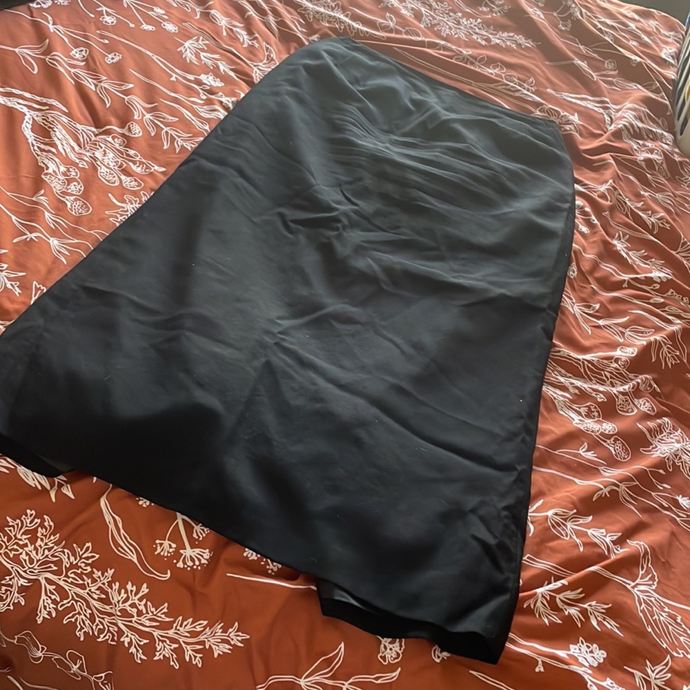 Talbots black maxi skirt
